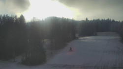 Dojezd hlavní sjezdovky