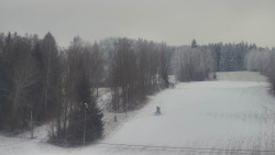 Dojezd hlavní sjezdovky