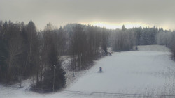 Dojezd hlavní sjezdovky