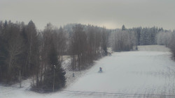 Dojezd hlavní sjezdovky