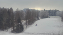 Dojezd hlavní sjezdovky