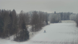 Dojezd hlavní sjezdovky