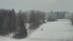 Dojezd hlavní sjezdovky