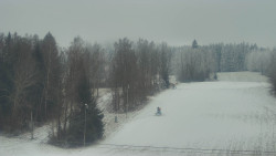 Dojezd hlavní sjezdovky