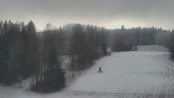 Dojezd hlavní sjezdovky