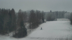 Dojezd hlavní sjezdovky