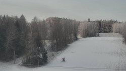 Dojezd hlavní sjezdovky