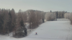 Dojezd hlavní sjezdovky