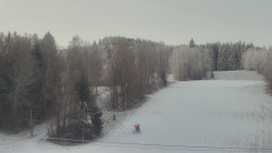 Dojezd hlavní sjezdovky