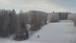 Dojezd hlavní sjezdovky