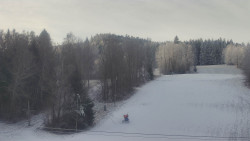 Dojezd hlavní sjezdovky