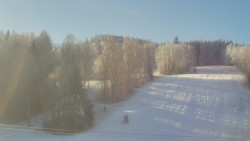 Dojezd hlavní sjezdovky