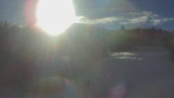 Dojezd hlavní sjezdovky