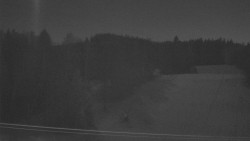 Dojezd hlavní sjezdovky