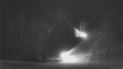 Dojezd hlavní sjezdovky