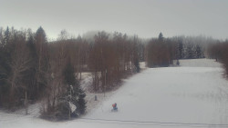 Dojezd hlavní sjezdovky