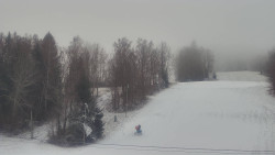 Dojezd hlavní sjezdovky