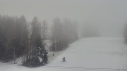 Dojezd hlavní sjezdovky