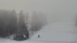 Dojezd hlavní sjezdovky