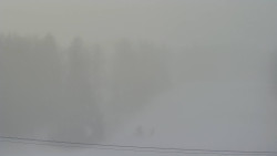 Dojezd hlavní sjezdovky