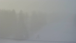 Dojezd hlavní sjezdovky