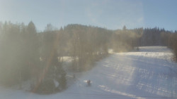 Dojezd hlavní sjezdovky