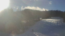 Dojezd hlavní sjezdovky