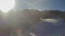 Dojezd hlavní sjezdovky