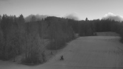 Dojezd hlavní sjezdovky