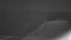 Dojezd hlavní sjezdovky