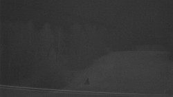 Dojezd hlavní sjezdovky