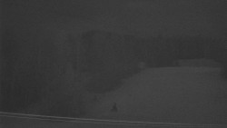 Dojezd hlavní sjezdovky