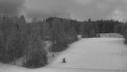 Dojezd hlavní sjezdovky