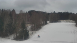 Dojezd hlavní sjezdovky