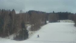 Dojezd hlavní sjezdovky