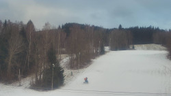 Dojezd hlavní sjezdovky