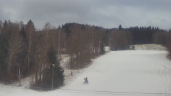 Dojezd hlavní sjezdovky