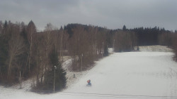 Dojezd hlavní sjezdovky