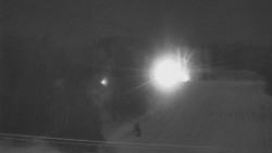 Dojezd hlavní sjezdovky