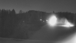 Dojezd hlavní sjezdovky