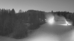 Dojezd hlavní sjezdovky