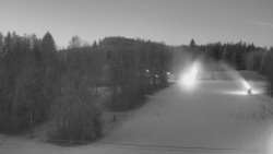 Dojezd hlavní sjezdovky