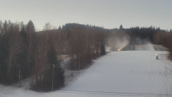 Dojezd hlavní sjezdovky