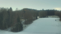 Dojezd hlavní sjezdovky