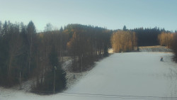 Dojezd hlavní sjezdovky