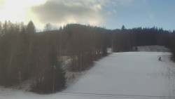 Dojezd hlavní sjezdovky