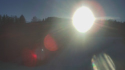 Dojezd hlavní sjezdovky