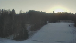 Dojezd hlavní sjezdovky