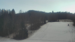 Dojezd hlavní sjezdovky