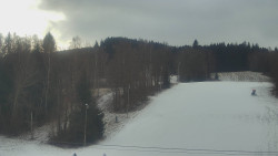 Dojezd hlavní sjezdovky